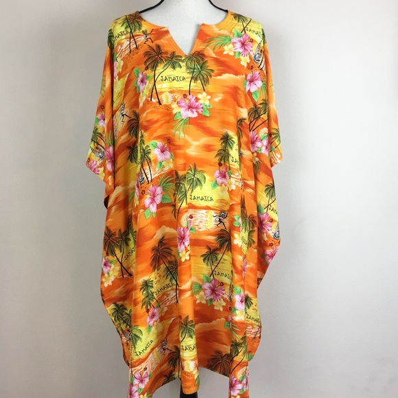 Revue Dresses & Skirts - Revue FreeSize Tropical Cover Jamaica Kimono